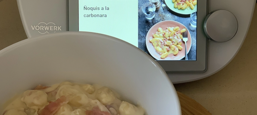 ÑOQUIS A LA CARBONARA