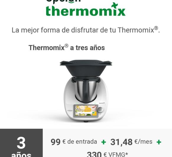 Thermomix® TM6 OPCIÓN Thermomix®