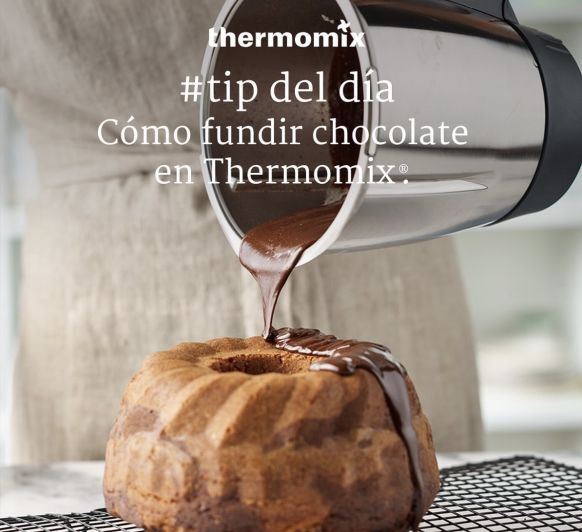 Fundir chocolate es fácil con Thermomix TM6